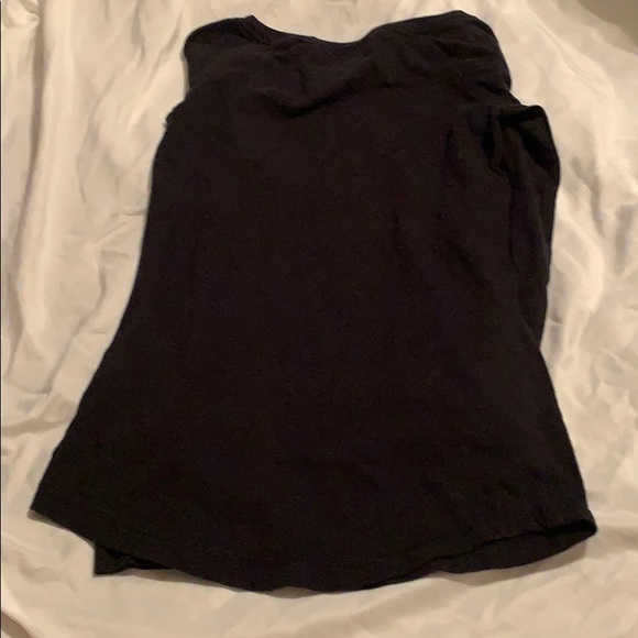 SO Brand : Long Sleeved Black Scoop Neck Tee - Picture 4 of 5